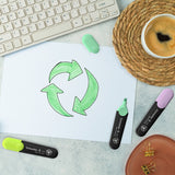 EVIDENZIATORE SCHNEIDER JOB PASTEL LILLA
