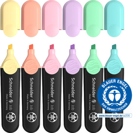 EVIDENZIATORE SCHNEIDER JOB PASTEL /6
