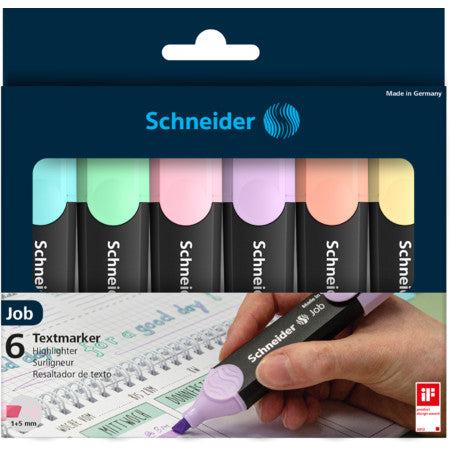 EVIDENZIATORE SCHNEIDER JOB PASTEL /6