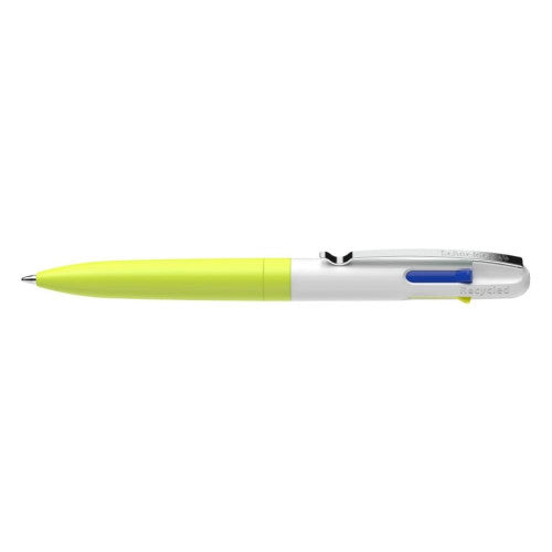 PENNA SCHNEIDER TAKE 4 NEON M FUSTO BIANCO/GIALLO Immagine secondaria del prodotto