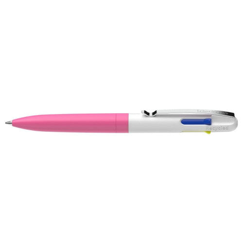 PENNA SCHNEIDER TAKE 4 NEON M FUSTO BIANCO/ROSA Immagine secondaria del prodotto