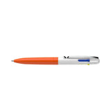 PENNA SCHNEIDER TAKE 4 NEON M FUSTO BIANCO/ARANCIONE