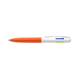 PENNA SCHNEIDER TAKE 4 NEON M FUSTO BIANCO/ARANCIONE