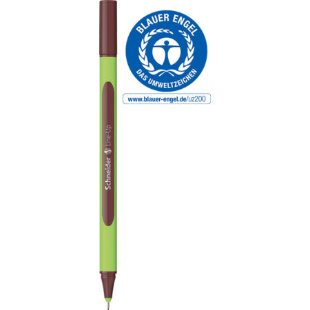 PENNA SCHNEIDER FINELINER LINE-UP 0.4MM MARRONE