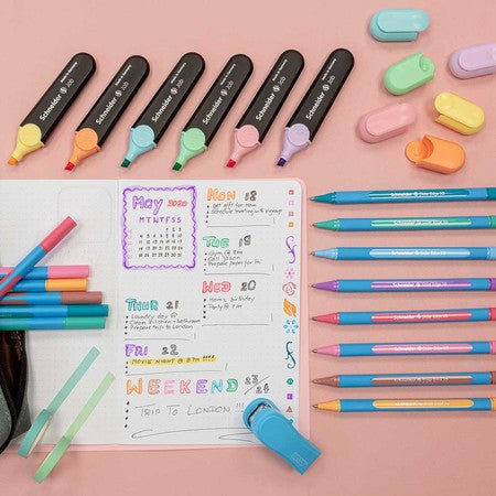 PENNA SCHNEIDER SLIDER EDGE XB PASTEL ROSA