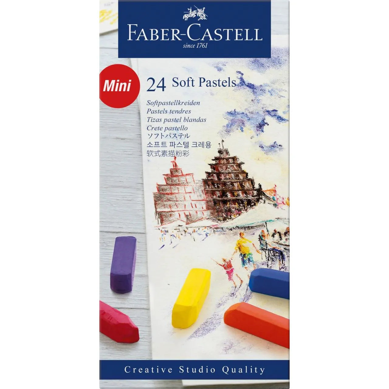 PASTELLI SOFT FABER CASTELL /24