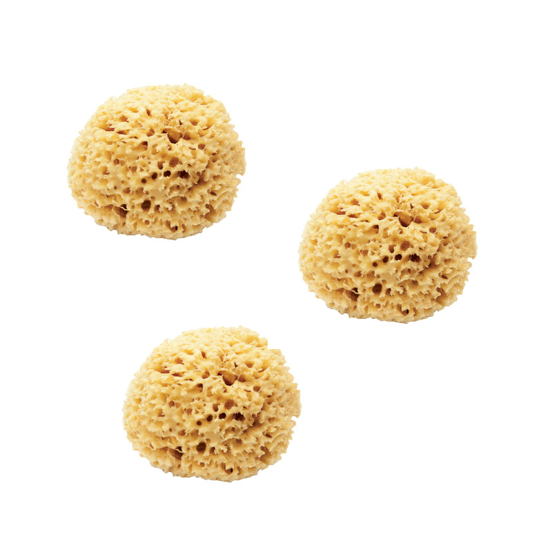 SPUGNA MARE DIAM. 4/5 CM. - BUSTA 3 PZ.