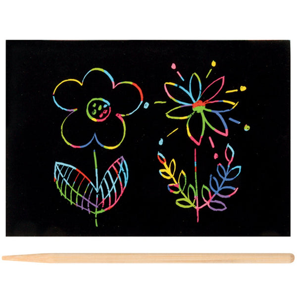 SCRATCH ART SET - GRAFFITI