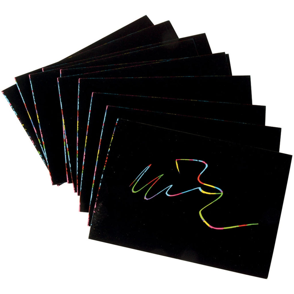 SCRATCH ART SET - GRAFFITI
