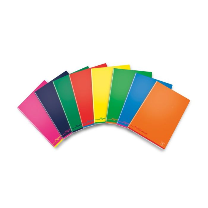 QUADERNO A5 PIGNA COLOURS 80GR. 4MM