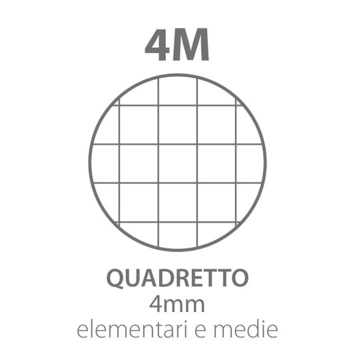 QUADERNO A5 PIGNA COLOURS 80GR. 4MM