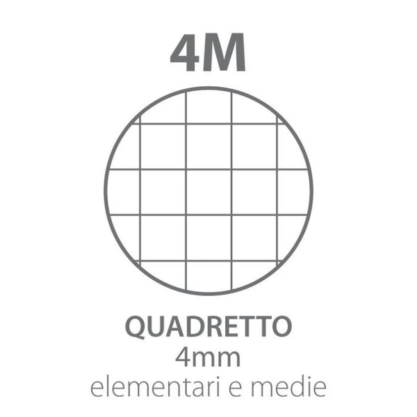 QUADERNO A5 PIGNA COLOURS 80GR. 4MM
