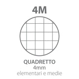 QUADERNO A5 PIGNA COLOURS 80GR. 4MM