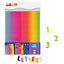 LETTERE E NUMERI IN CARTONE -SET PZ.1000