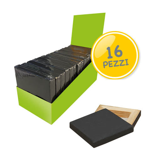 TELE MINI NERE CM. 6,5X6,5 DISPLAY PZ.16 Immagine principale del prodotto