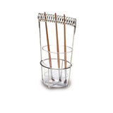 LAVAPENNELLI CON BARATTOLO PLASTICA