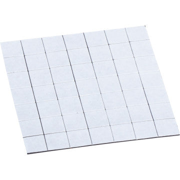 PASTIGLIE MAGNETICHE NERE MM.14X14X2 - SET 49 PEZZI