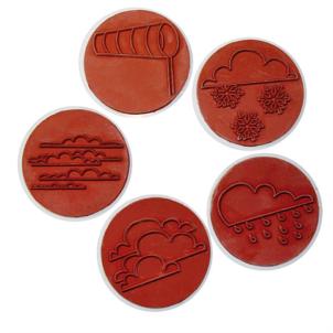 GRANDI TIMBRI DEL METEO - SET PZ. 10