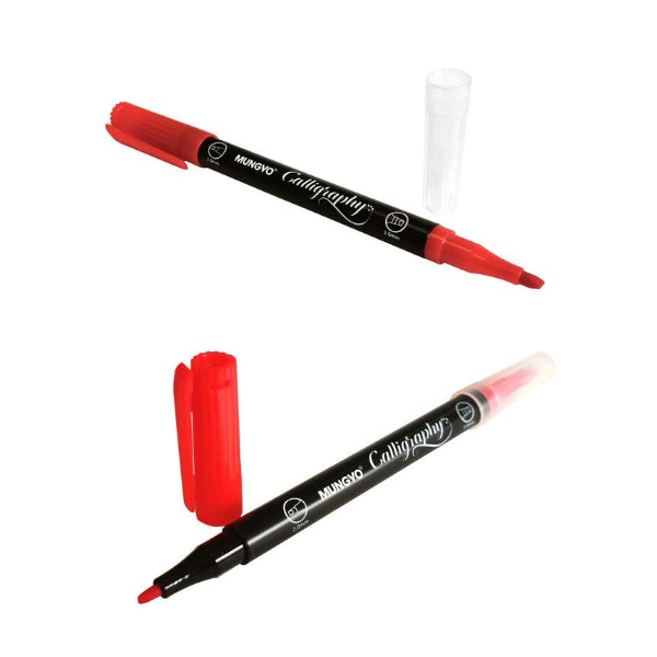MARKER CALLIGRAFIA - 6 PEZZI ASSORTITI - NATURA