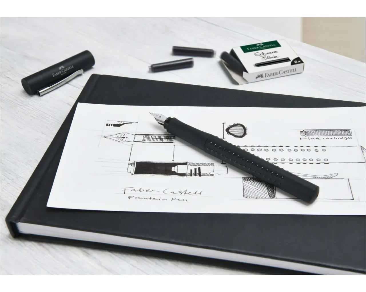 PENNA STILOGRAFICA M GRIP 2011 FUSTO NERO