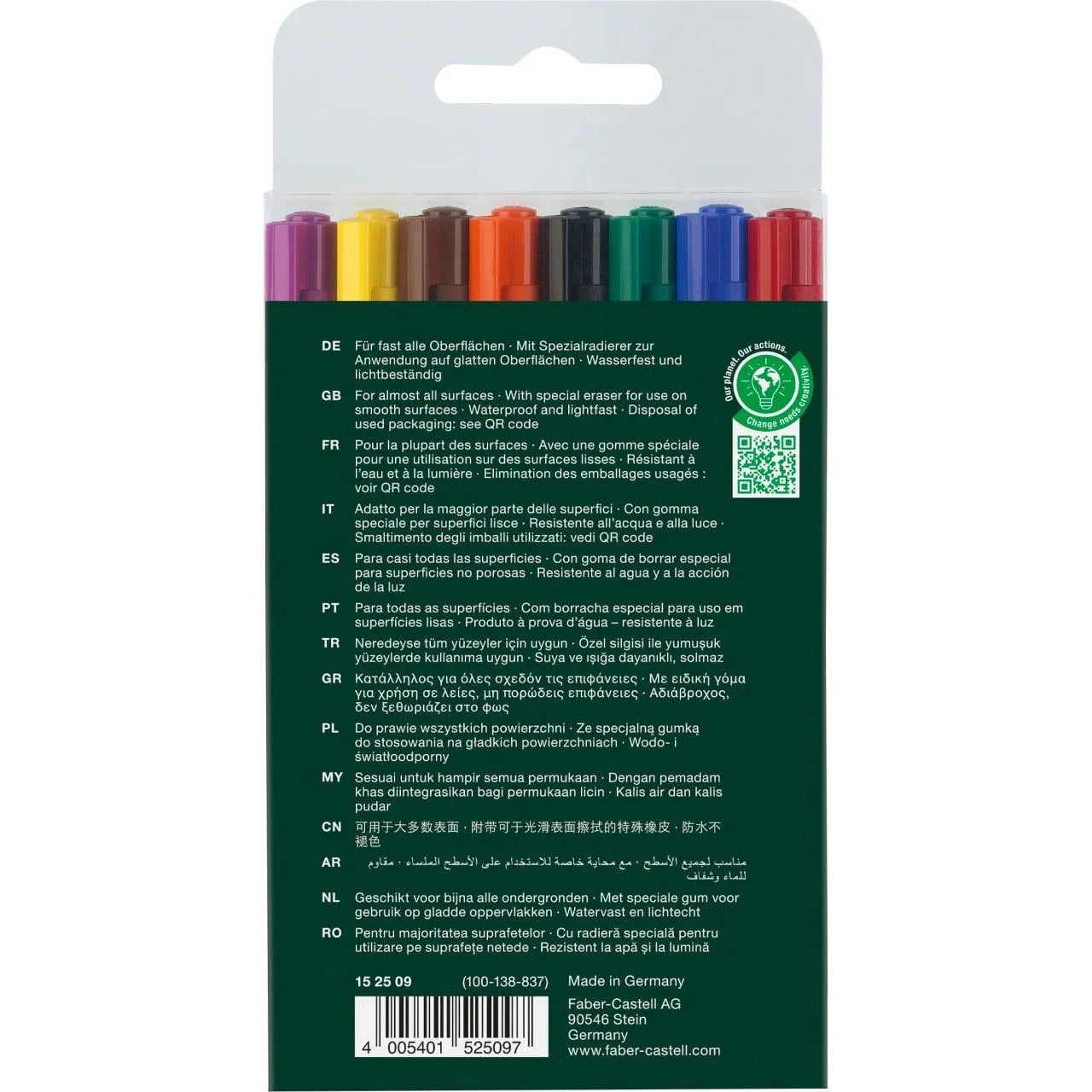 MARKER MULTIMARK 1513 PERMANENT MEDIA COL.ASS CF.8