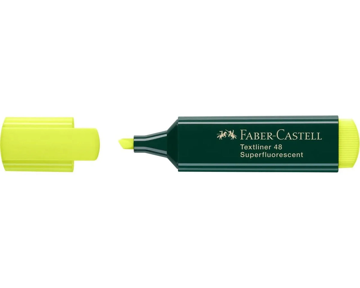 EVIDENZIATORE GIALLO TEXTLINER 48 FABER CASTELL