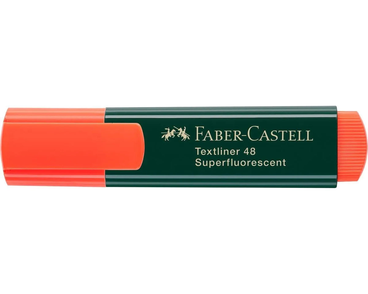 EVIDENZIATORE ARANCIONE TEXTLINER 48 FABER CASTELL