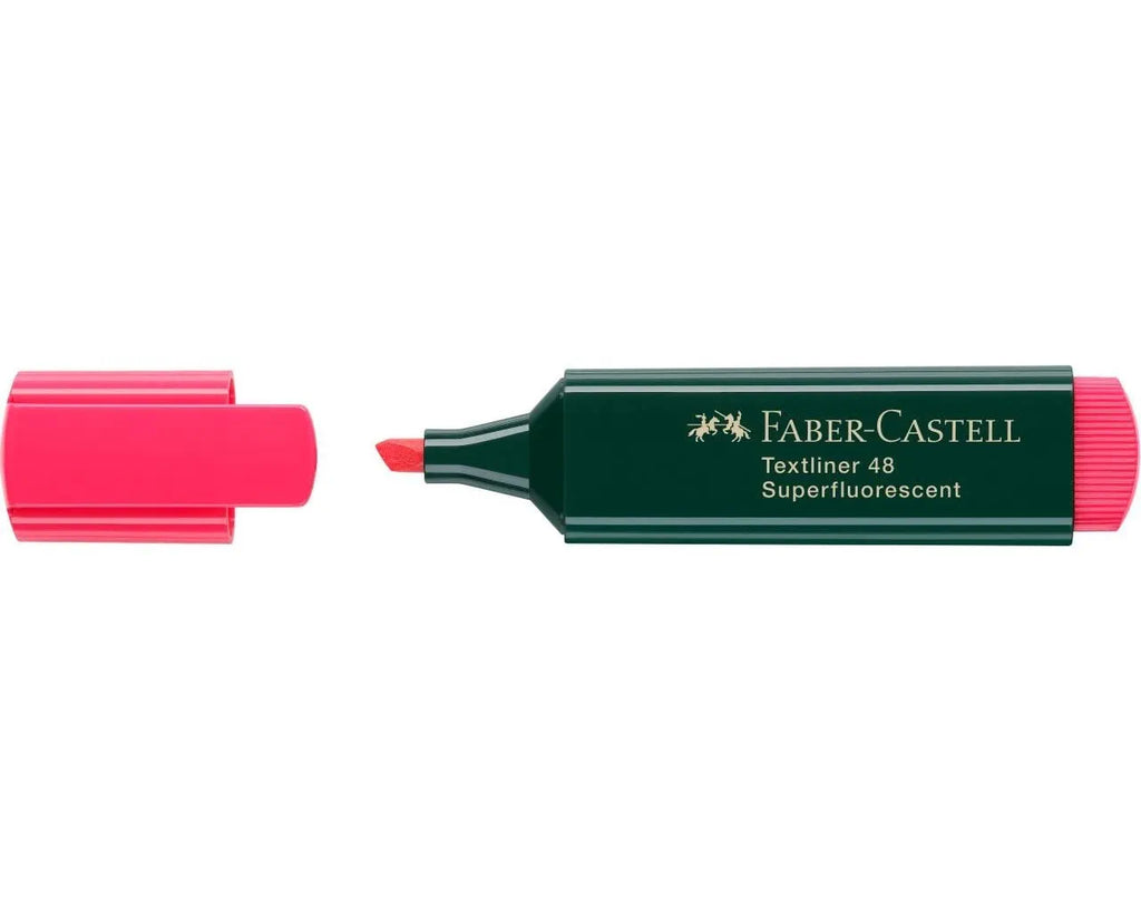 EVIDENZIATORE ROSSO TEXTLINER 48 FABER CASTELL