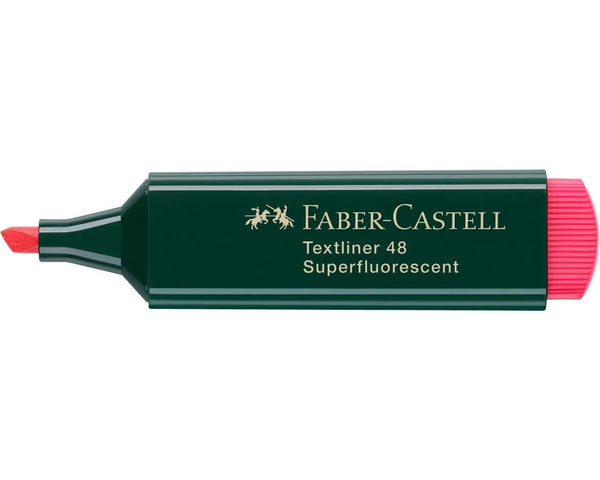 EVIDENZIATORE ROSSO TEXTLINER 48 FABER CASTELL