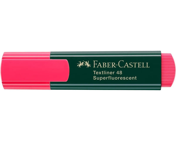 EVIDENZIATORE ROSSO TEXTLINER 48 FABER CASTELL