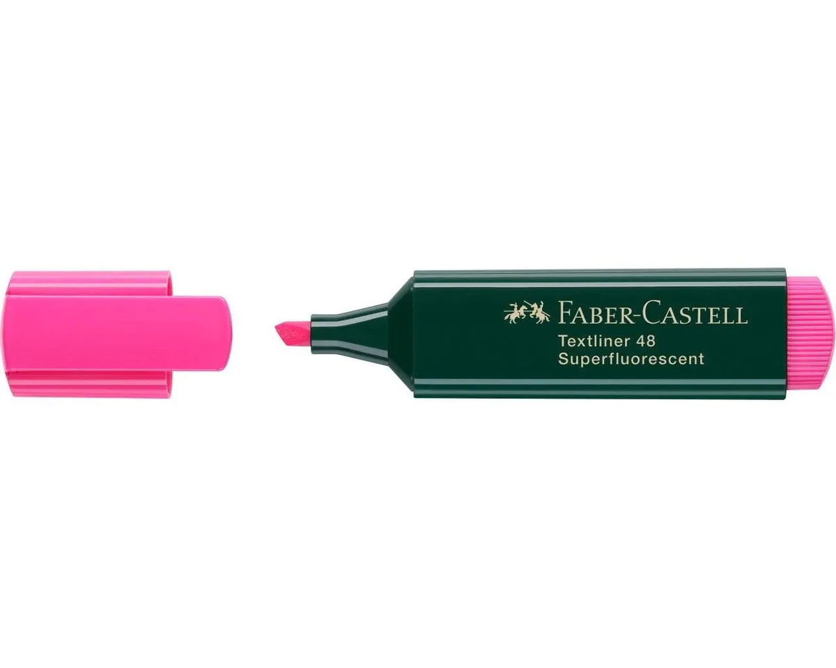 EVIDENZIATORE ROSA TEXTLINER 48 FABER CASTELL