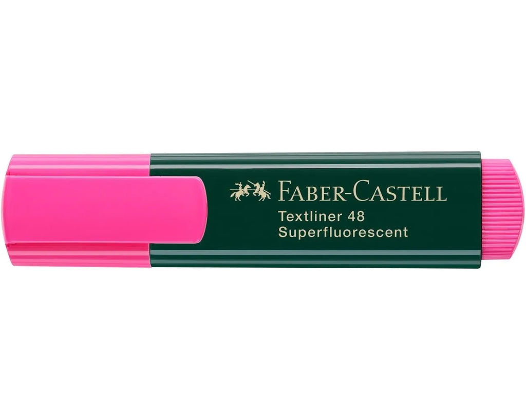 EVIDENZIATORE ROSA TEXTLINER 48 FABER CASTELL