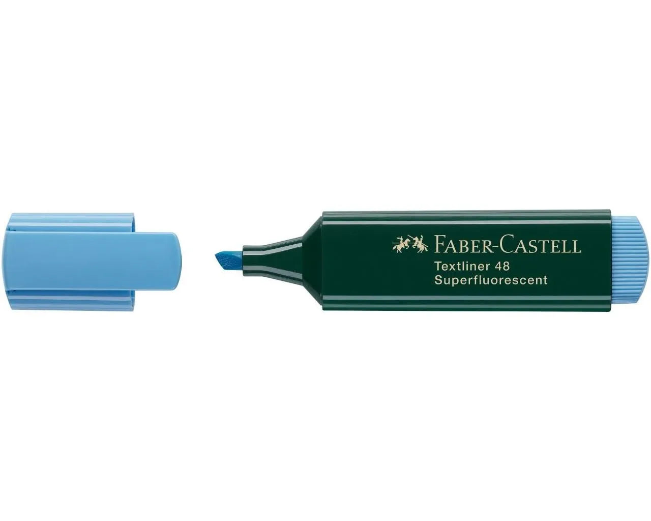 EVIDENZIATORE AZZURRO TEXTLINER 48 FABER CASTELL