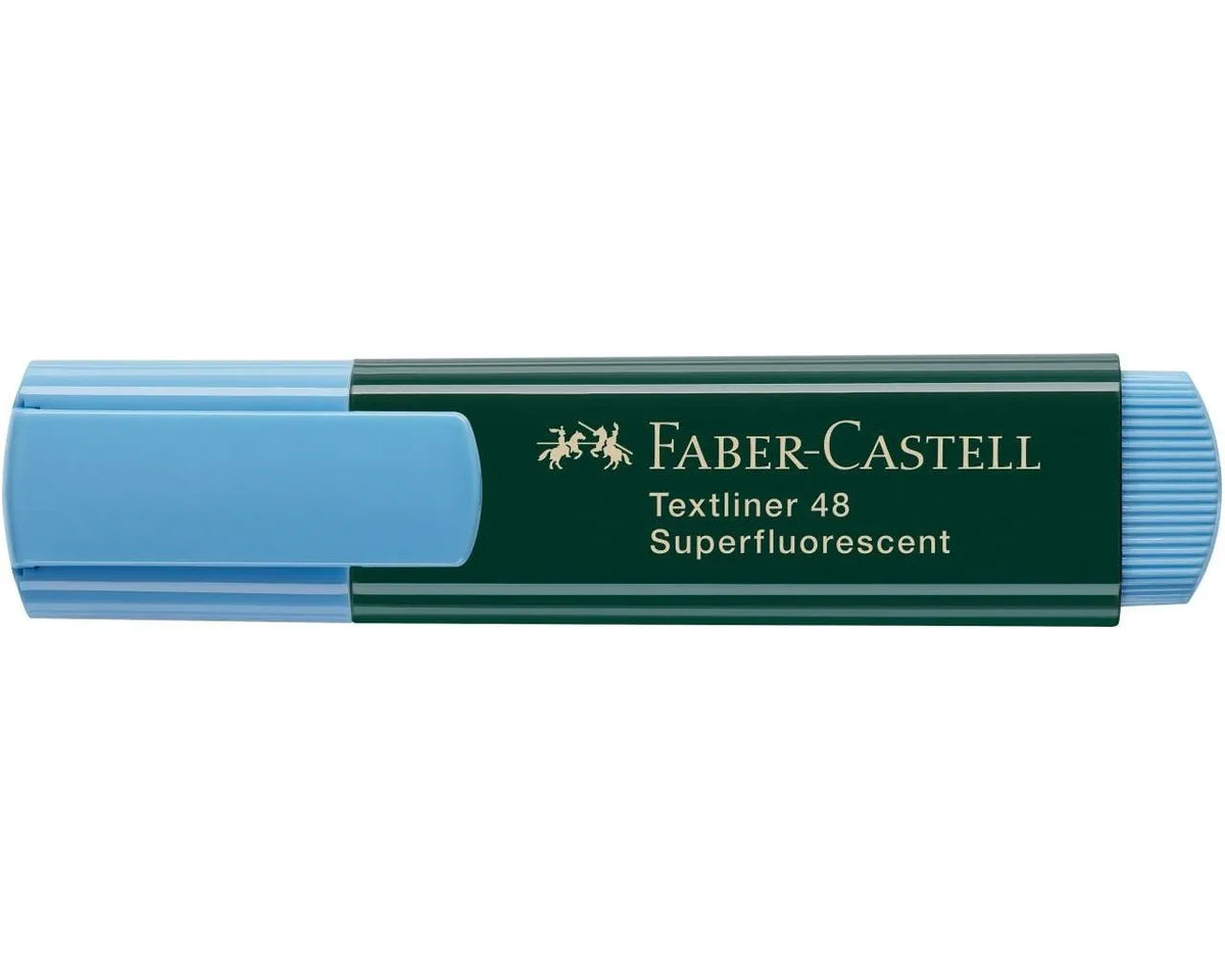 EVIDENZIATORE AZZURRO TEXTLINER 48 FABER CASTELL