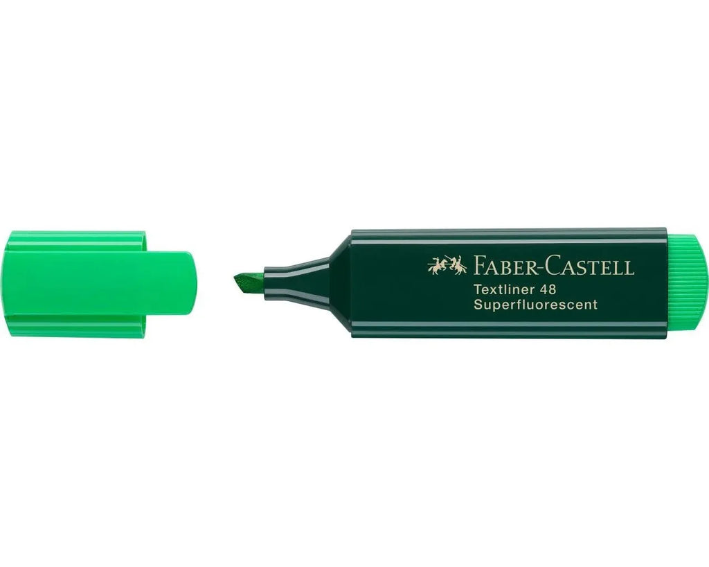 EVIDENZIATORE VERDE TEXTLINER 48 FABER CASTELL