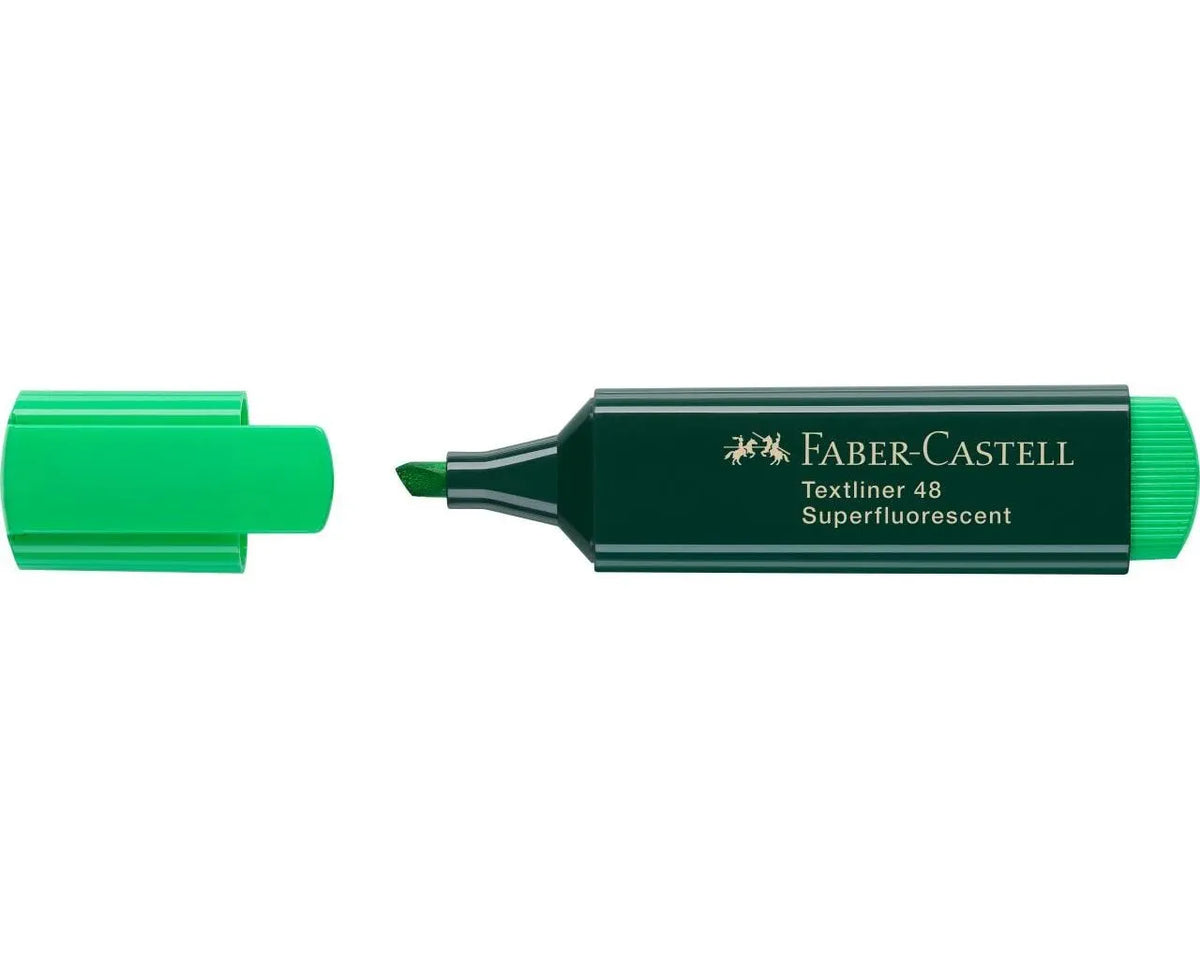 EVIDENZIATORE VERDE TEXTLINER 48 FABER CASTELL