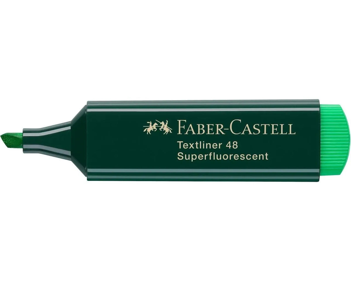 EVIDENZIATORE VERDE TEXTLINER 48 FABER CASTELL