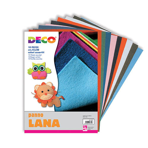 PANNO - ALBUM 10 FOGLI CM. 15X20 COLORI ASSORTITI Immagine principale del prodotto