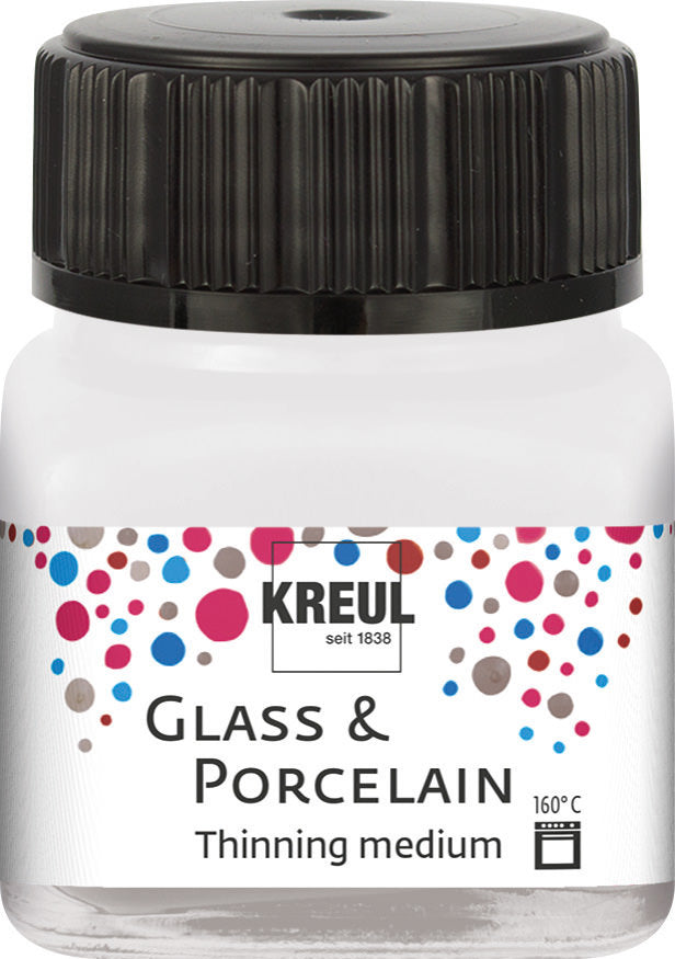 KREUL - GLASS & PORCELAIN 20 ML - MEDIUM DILUENTE