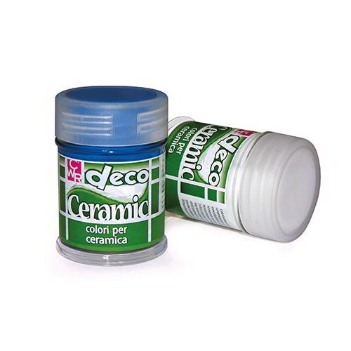 COLORI PER CERAMICA - VALIG.10 FLACONI ML.35 - COL