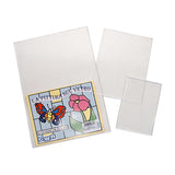 PLASTOVETRO LISCIO CM. 23X32 - CONF.5 PZ.