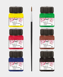 KREUL - GLASS & PORCELAIN 20 ML - SET 6  ASSORTITI