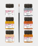 KREUL - GLASS & PORCELAIN 20 ML - SET 6  ASSORTITI
