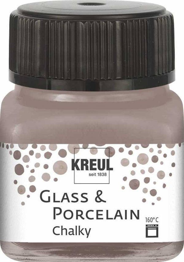 KREUL - GLASS & PORCELAIN 20 ML - SET 6  ASSORTITI