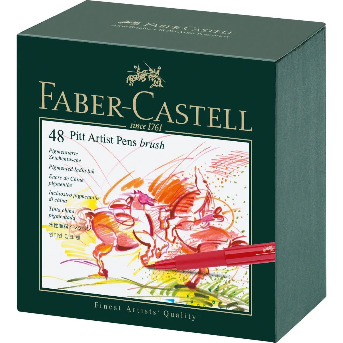 PITT ARTIST PEN BRUSH FABER CASTELL/48