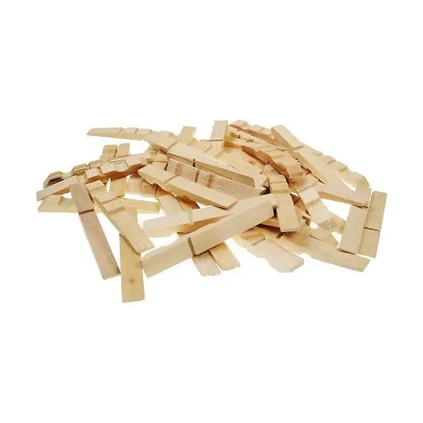 MEZZE MOLLETTE LEGNO MM. 45 - BUSTA PZ. 100