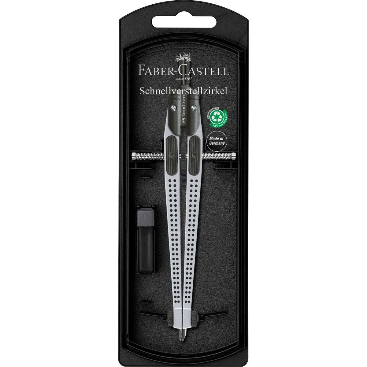 COMPASSO BALUSTRONE GRIP FABER CASTELL SILVER Immagine principale del prodotto