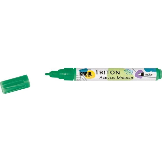 KREUL - TRITON ACRYLIC MARKER MEDIUM - VERDE PERMANENTE Immagine principale del prodotto