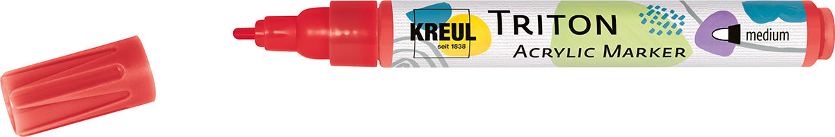 KREUL - TRITON ACRYLIC MARKER MEDIUM - SET 6 ASSORTITI