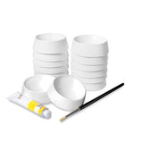 CIOTOLE PLASTICA DIAM. CM. 6 - CONFEZIONE 10 PEZZI